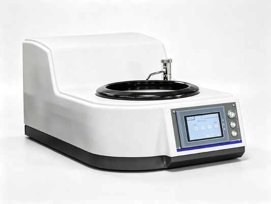 Máquina de polimento metalúrgica de alto torque HPA-1SE φ254mm disco início rápido parada máquina de preparação de amostra metalográfica