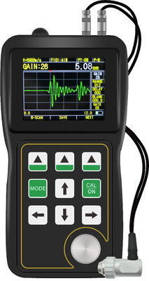 TG-5100D em tempo real A scan e B scan através de revestimento ultra-sônico de espessura gauge
