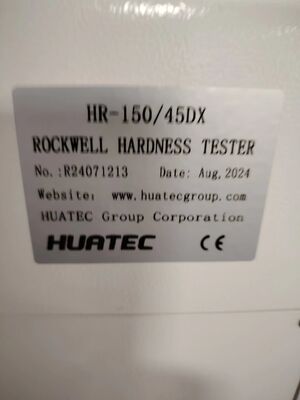 Durômetro Rockwell HR-150/45DX com Tela Sensível ao Toque
