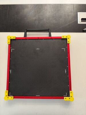 Painel DR e detector sem fio leve para testes não destrutivos baseado em silício amorfo (a-Si)