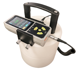 FJ-9028 Medidor equivalente de dose de nêutrons Monitor de radiação de vibração de alarme de luz e som do canal gama