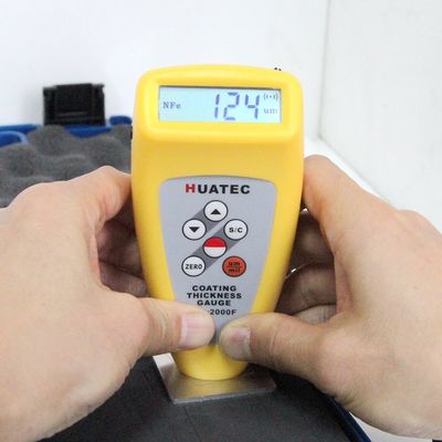 TG-2000F 0-1250μm Medidor de espessura de revestimento de corrente de turbilhão Teste de espessura de pintura anodizante de sonda embutida e separada