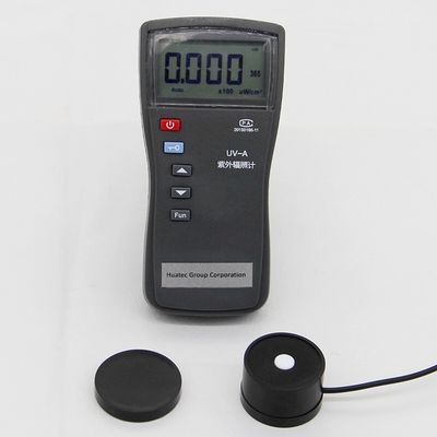 equipamento ultravioleta do Ndt do radiômetro de Huatec da bateria 9v uv-Um