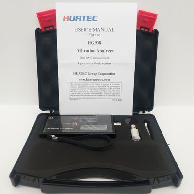 HG-908 4 Parâmetros Versão métrica True RMS Measurement Vibration Analyzer