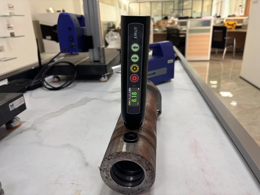 Medidor de espessura ultrassônico eletromagnético ±0,01mm de precisão