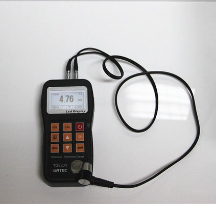 calibre de espessura ultrassônico da parede de 128x64 LCD com luminoso do diodo emissor de luz