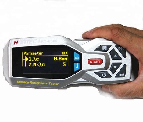 Verificador portátil da aspereza de superfície de 14 parâmetros com os 128 x 64 OLED Dot Matrix Display Spectrogram