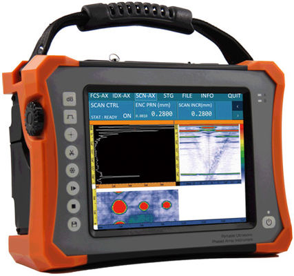 64 detector posto em fase portátil da falha da disposição do Ch Hpa-500 - detector ultrassônico da falha da disposição posto em fase -