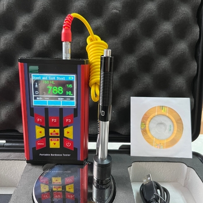 Verificador portátil RHL60 da dureza do metal do LCD da cor da bateria recarregável